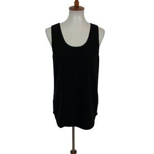T‎ Babaton Tank Top Small Black Sleeveless Stretch Layering Basic Minimalist